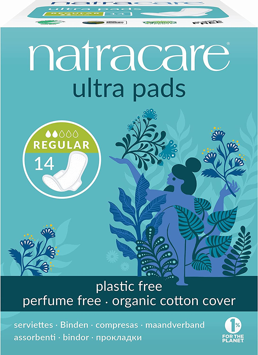 Natracare Organic Tanga/Thong Panty Liners 30 Liners — Inside U