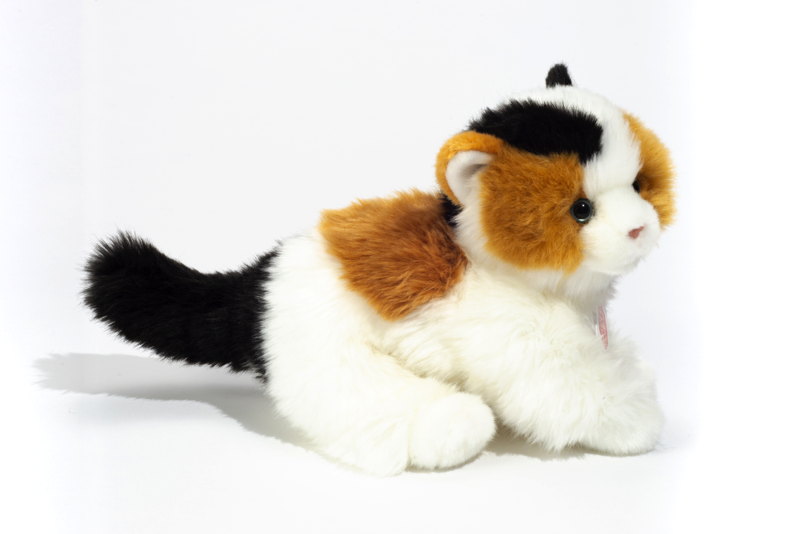 Teddy Hermann Soft toy Tabby Cat, 24cm