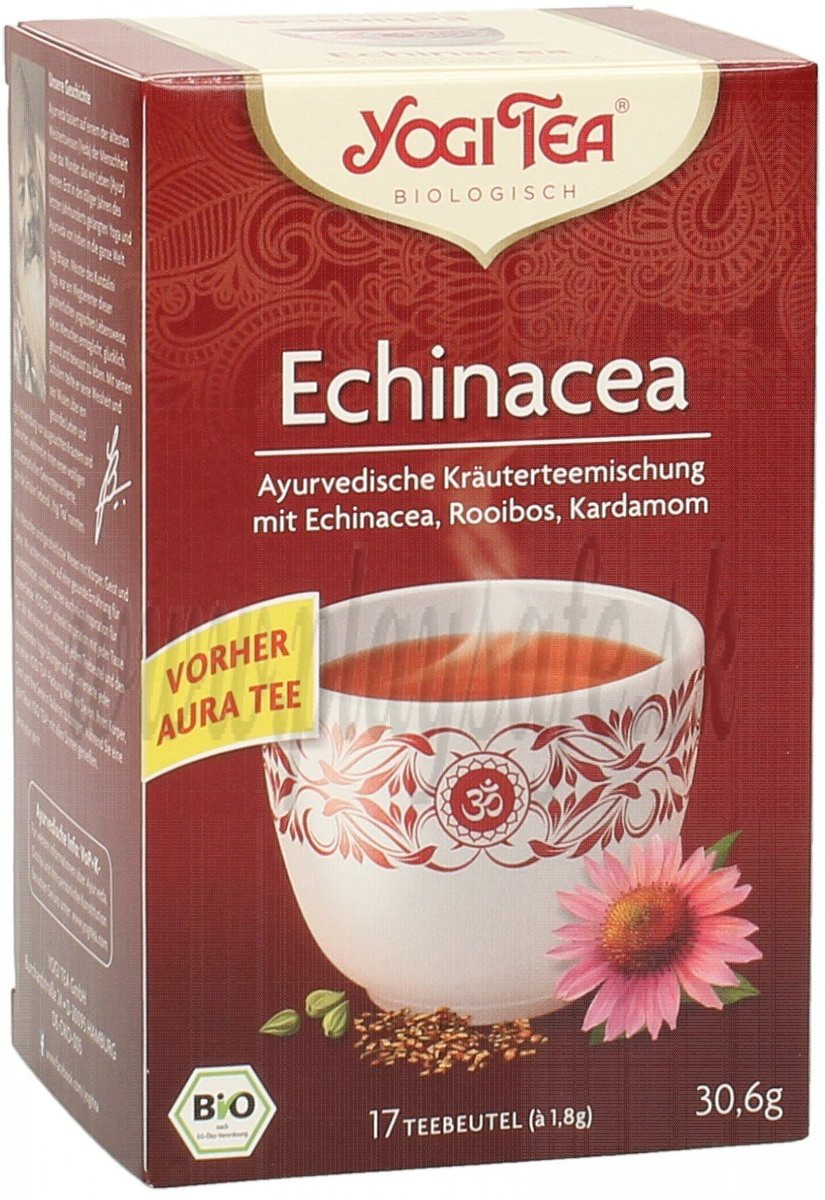 Yogi Tea Bio čaj Echinacea, 17ks