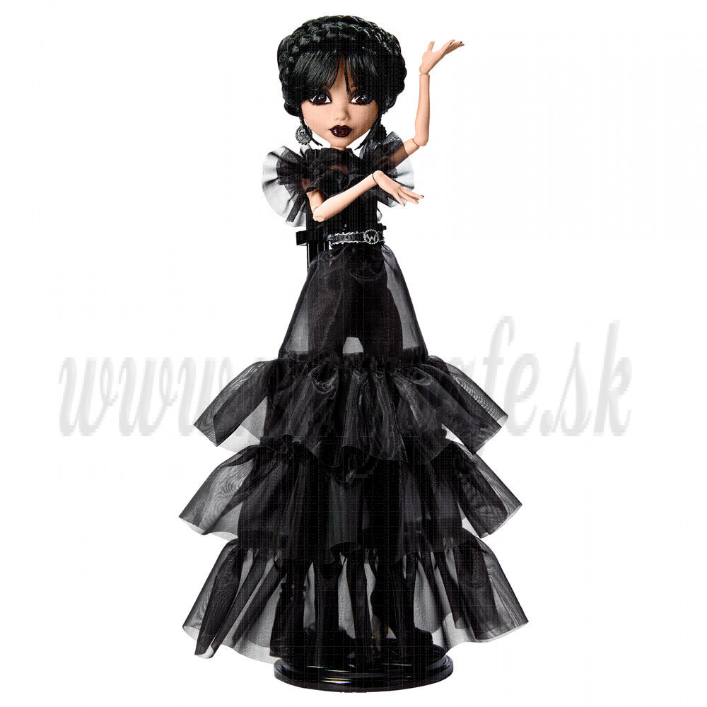 Mattel Monster High bábika Wednesday Raven šaty, 33cm