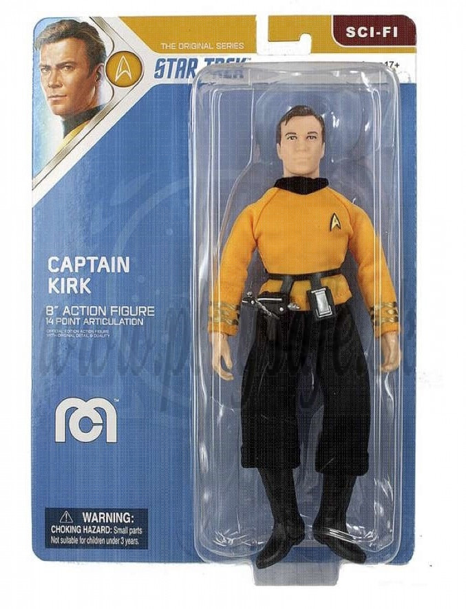 Mego Star Trek: Akčná figúrka Kirk 55 výročie, 20 cm