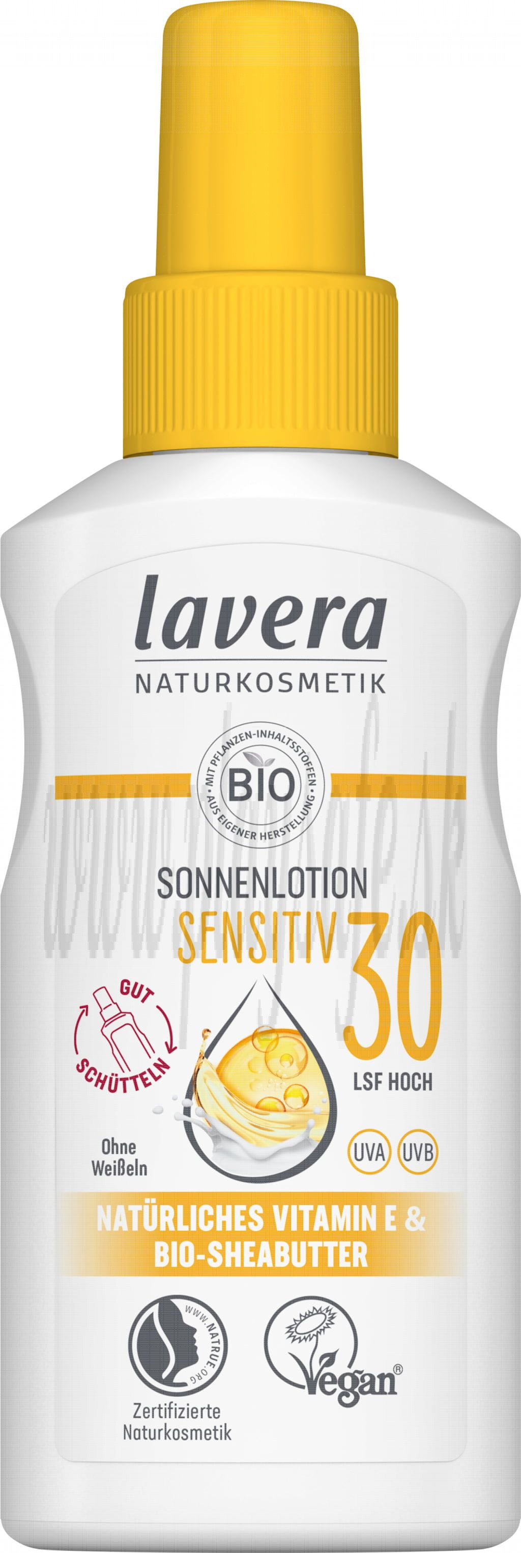 Lavera Opaľovacie mlieko Sensitive v spreji SPF30, 100ml