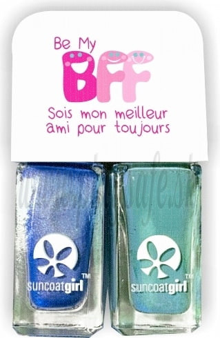 SuncoatGirl Sada lakov na nechty BFF Twinnies Duo, 2x5ml