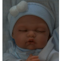 Antonio Juan Zvukové bábätko Luni Cojin, 29cm na vankúši v modrom