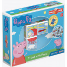 GEOMAG Magicube Magnetické kocky Peppa Pig Cestuj s Peppou, 3 kocky