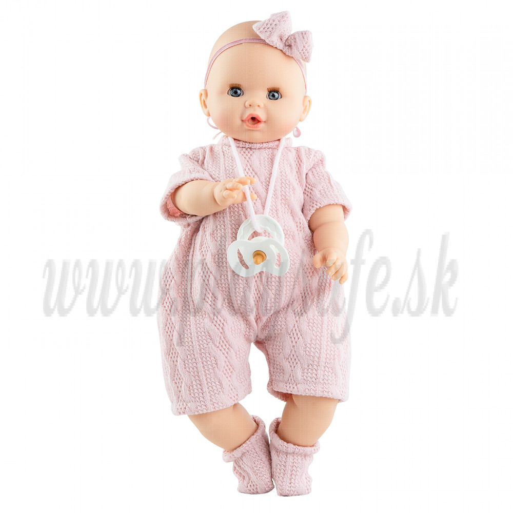 Paola Reina Crying Doll Sonia, 36cm knitted overall