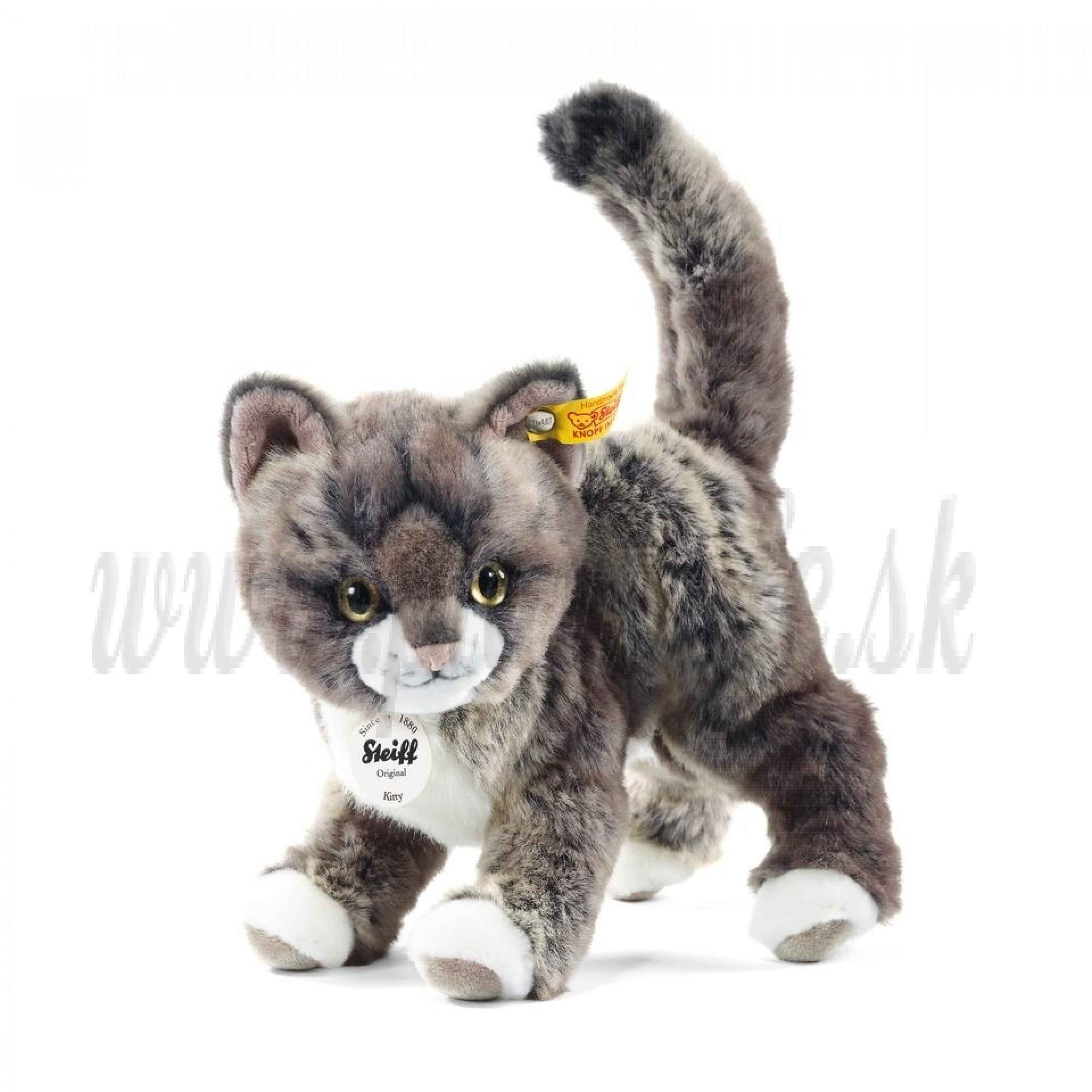 Steiff Soft toy Cat Kitty, 25cm