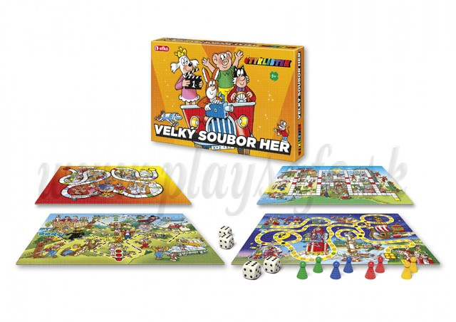 Efko Game Set Lucky Four 4in1