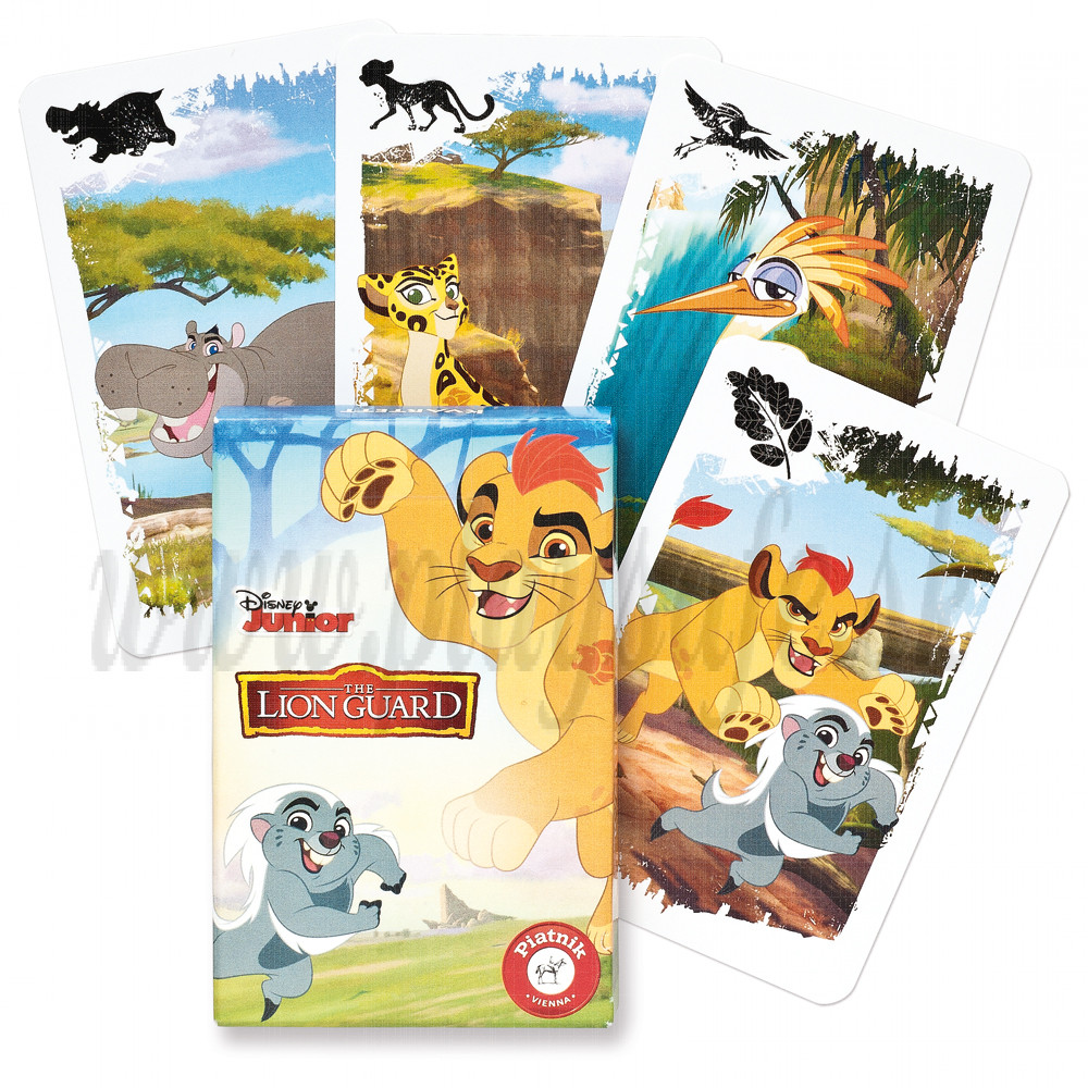 Piatnik Quartett Card Game Disney The Lion Guard