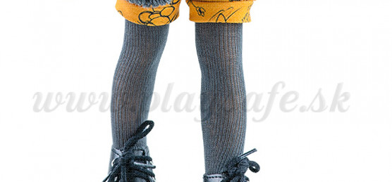 Paola Reina Las Amigas Tights dark grey, 32cm