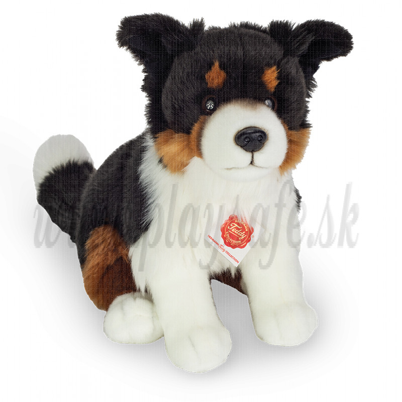 Teddy Hermann Soft toy Dog Border Collie tricolor, 30cm