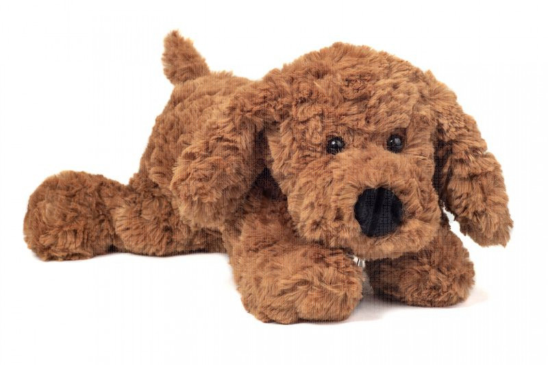 Teddy Hermann Soft toy Dangling Dog, 28cm brown