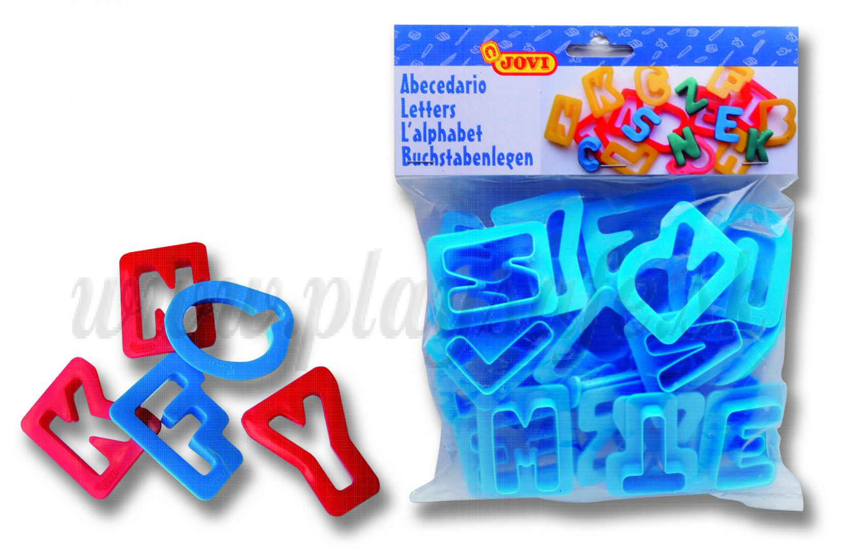 JOVI® Clay Cutters Letters, 24 pieces