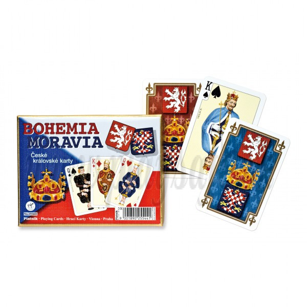 Piatnik Playing Cards Bohemia Moravia Double Deck