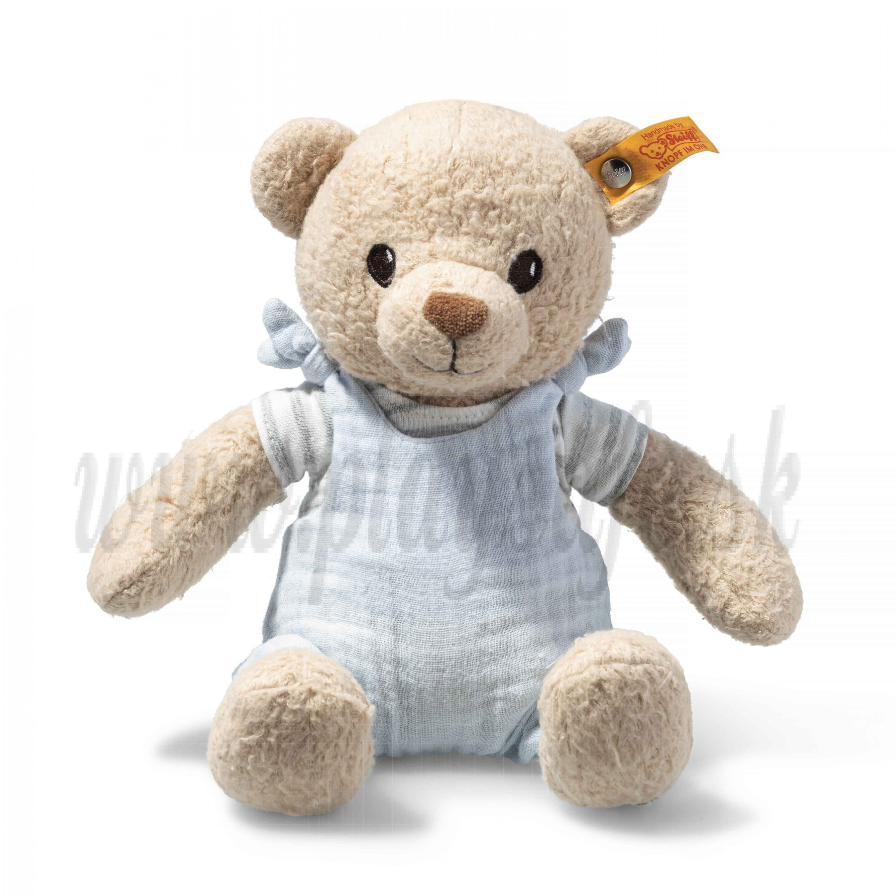 Steiff GOTS Teddy Bear Niko, 26cm blue