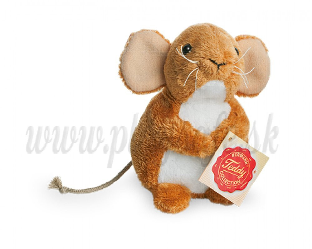 Teddy Hermann Soft toy Mouse brown, 11cm