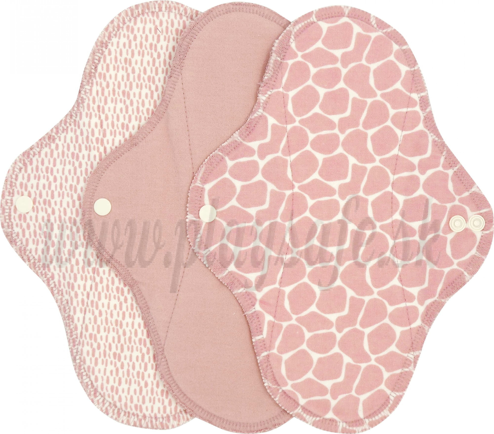 Imse Vimse Cloth Menstrual Pads Regular, 3 pieces Blossom