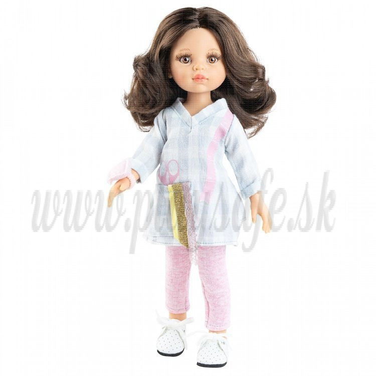 Paola Reina Las Amigas Doll Carol Costurera, 32cm