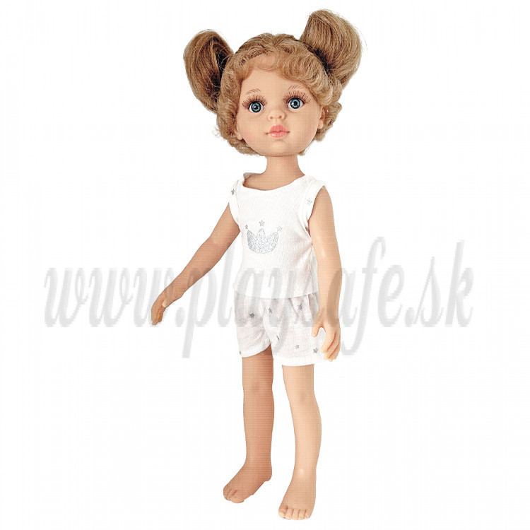 Paola Reina Las Amigas Doll Carla Curly 2025, 32cm Pajamas