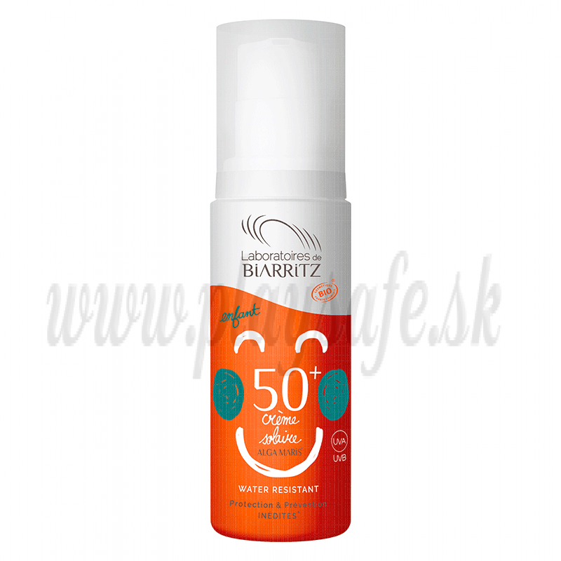 Alga Maris SPF50+ sunscreen cream for children, 100ml