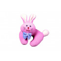 Noe Baby Soft Toy Rattle Rabbit pink