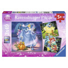 Ravensburger Puzzle Disney Princess, 3x49pieces