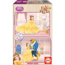 EDUCA 2x50 Wooden Puzzle La Belle