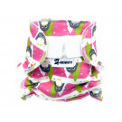 Anavy Cloth Doll Diaper Winter Penguins pink