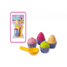 Androni Giocattoli Sand Moulds Cupcakes, 9 pieces