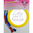 Beruska Kids' Embroidery Set Small Locomotive