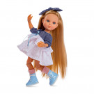 Berjuan Eva Doll Articulated, 35cm in summer dress