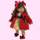 Berjuan Soft Doll Blanca brunette, 48cm