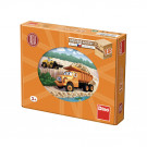 Dino Wooden Picture Blocks Tatra, 12 cubes