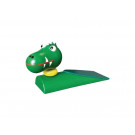 Wooden Door Stopper Crocodile