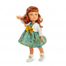 Berjuan Fashion Girls Doll Red, 35cm in green