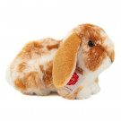 Teddy Hermann Soft toy Rabbit, 23cm lying light brown-white