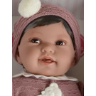 Antonio Juan Soft touch Baby Doll Pipo, 40cm in dark rosa