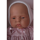 Asivil Baby Doll Lucía, 42cm white cap