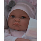 Antonio Juan Soft touch Baby Doll Nica Cojín Rosa, 40cm