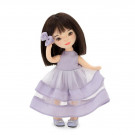 Orange Toys Lilu in a purple dress, 32cm