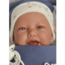 Antonio Juan Soft touch Baby Doll Carlo, 40cm in blue