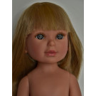 Vestida de Azul Paulina Doll Naked, 33cm blonde fringe