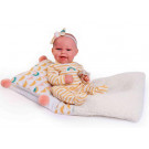 Antonio Juan Baby Clara Doll, 33cm in sleeping bag