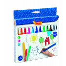 JOVI® Felt-tip pens Maxi case, 12 colours