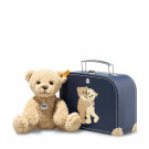 Steiff Teddy Bear Ben in suitcase, 21cm