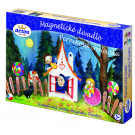 DETOA Wooden Magnetic Theatre Hansel and Gretel Gingerbread House