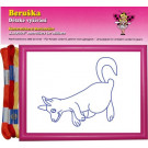 Beruska Kids' Embroidery Set Rectangle Kangaroo