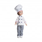 Paola Reina Las Amigas Doll Carlos Chef, 32cm