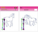 Beruska Kids' Embroidery Set Middle Horse & Horses