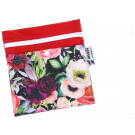 Anavy Cosmetics Bag 20x21cm waterproof strawberry / flowers